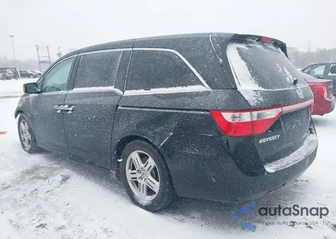 2013 Honda Odyssey Touring/Touring Elite из США, поврежденный, VIN 5FNRL5H96DB051802